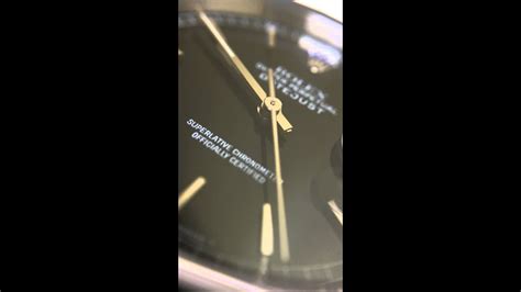 Rolex watch swirling noise